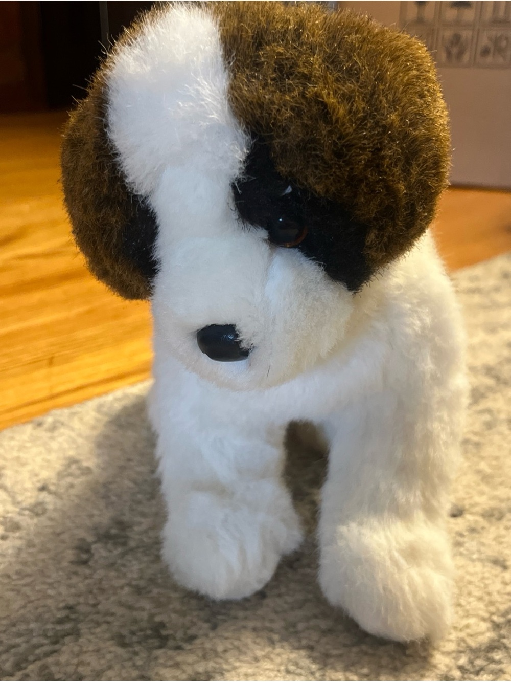 Retired St Bernard Douglas cuddle toy. Vintage